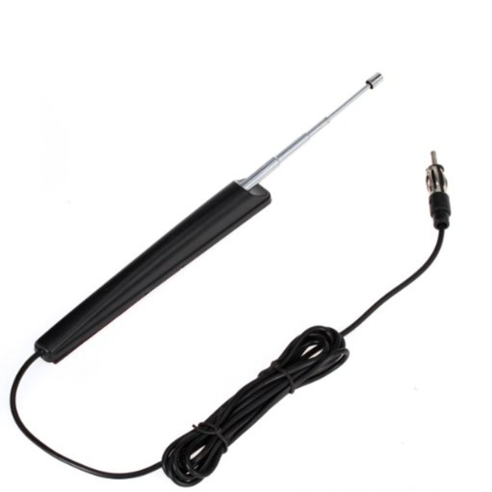 18" Extended Internal Car Radio AM/FM Antenna Stick-On Tape